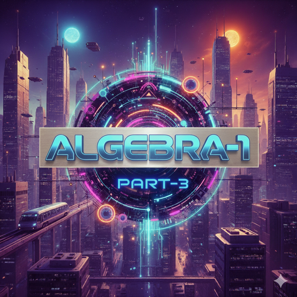 Algebra 1 Part 3 Cover
