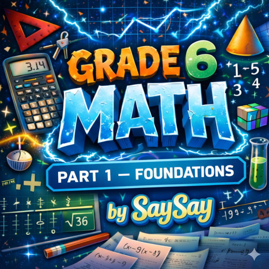 Grade 6 Math Album 1 Cover