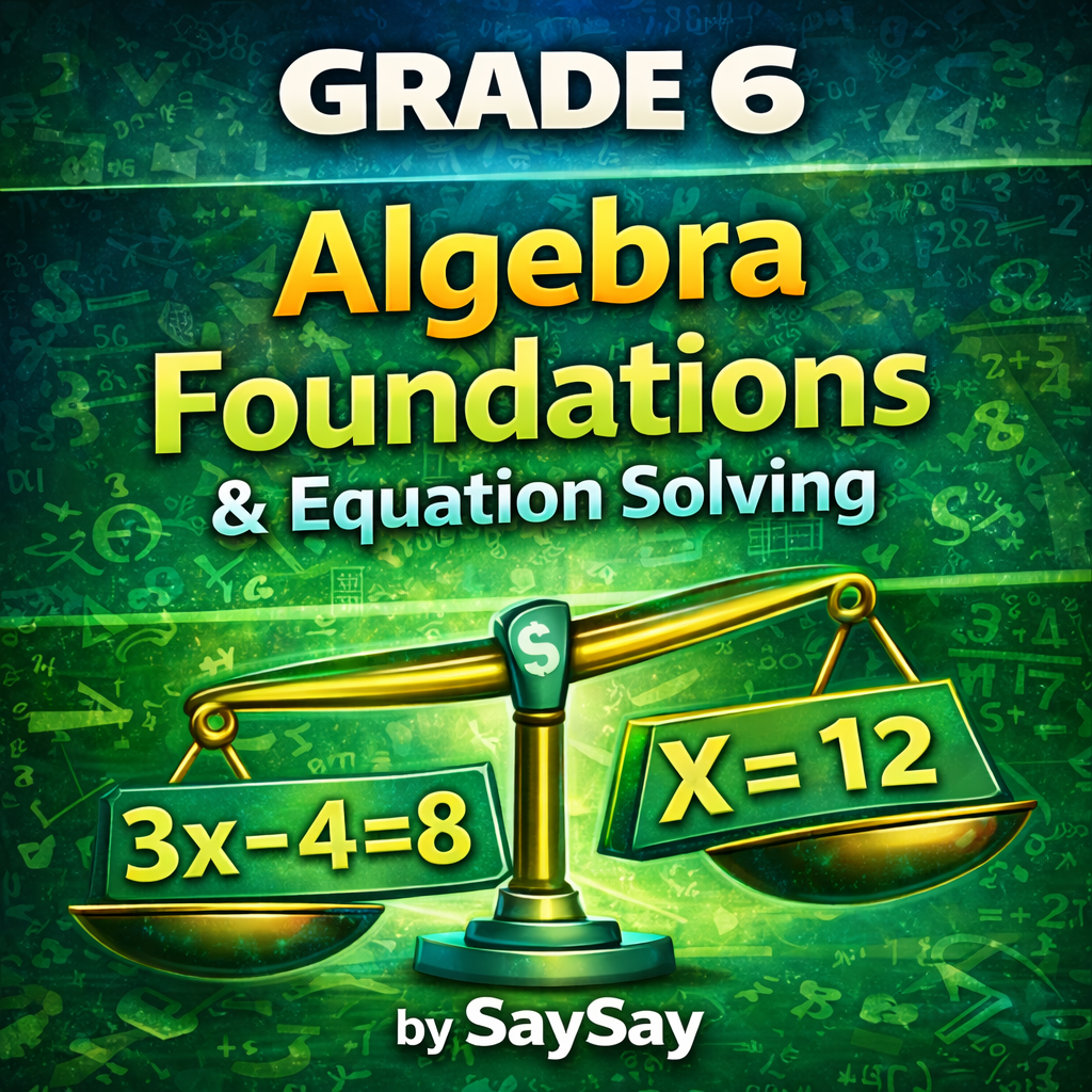 Grade 6 Math Album 5 Cover