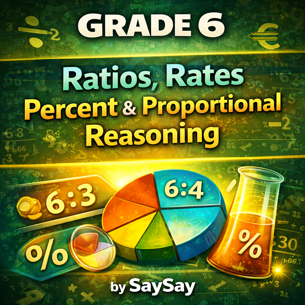 Grade 6 Math Album 6 Cover