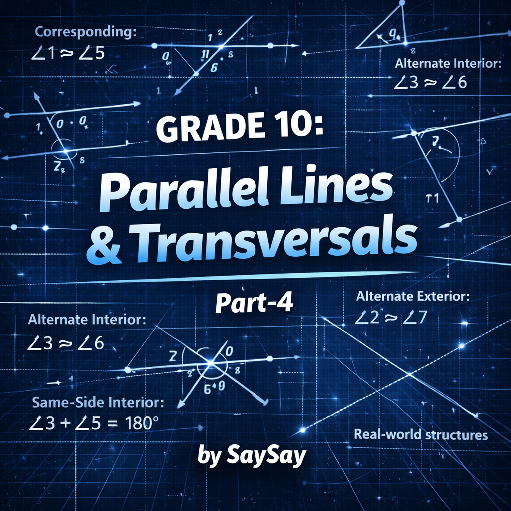 Grade 10 Geometry Part 4 Cover