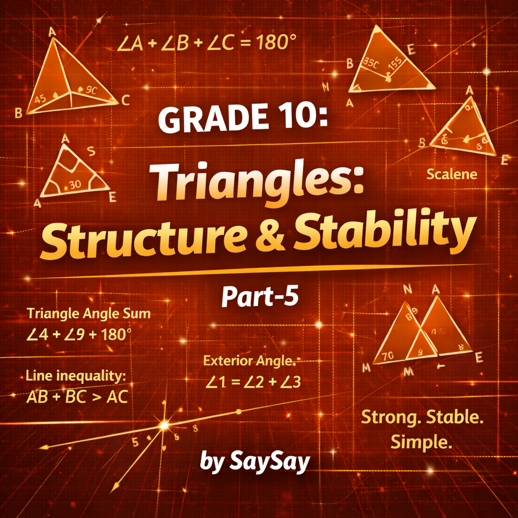 Grade 10 Geometry Part 5 Cover