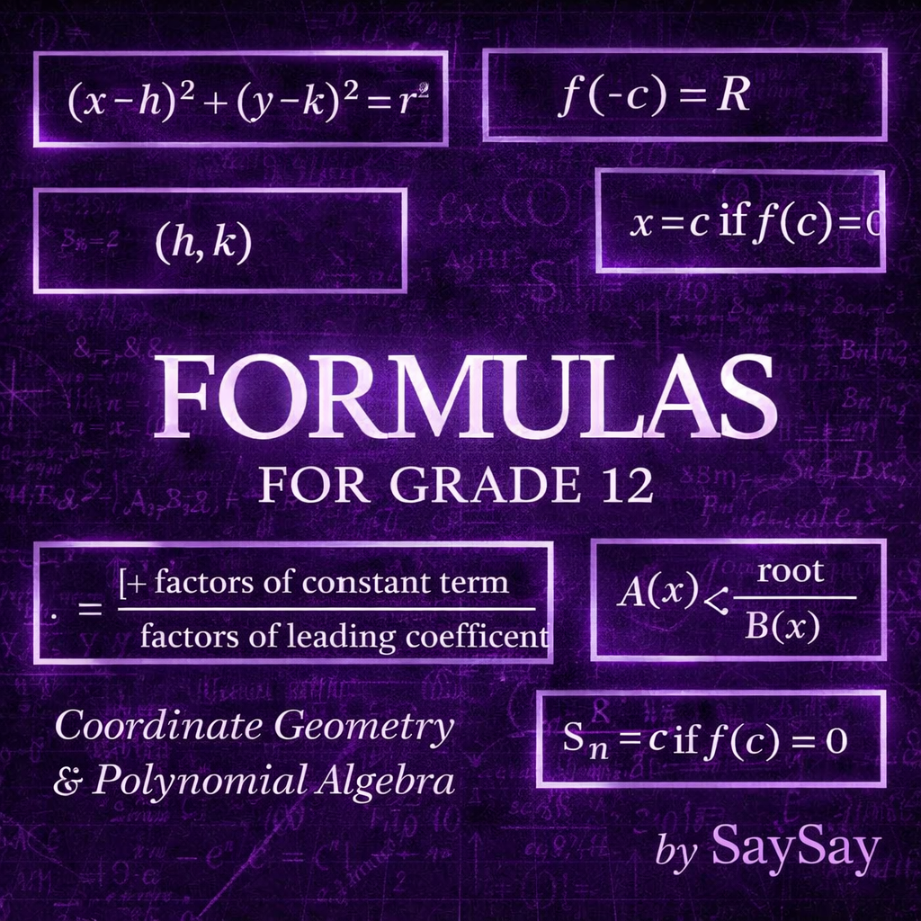 Grade 12 Formula-5 Cover