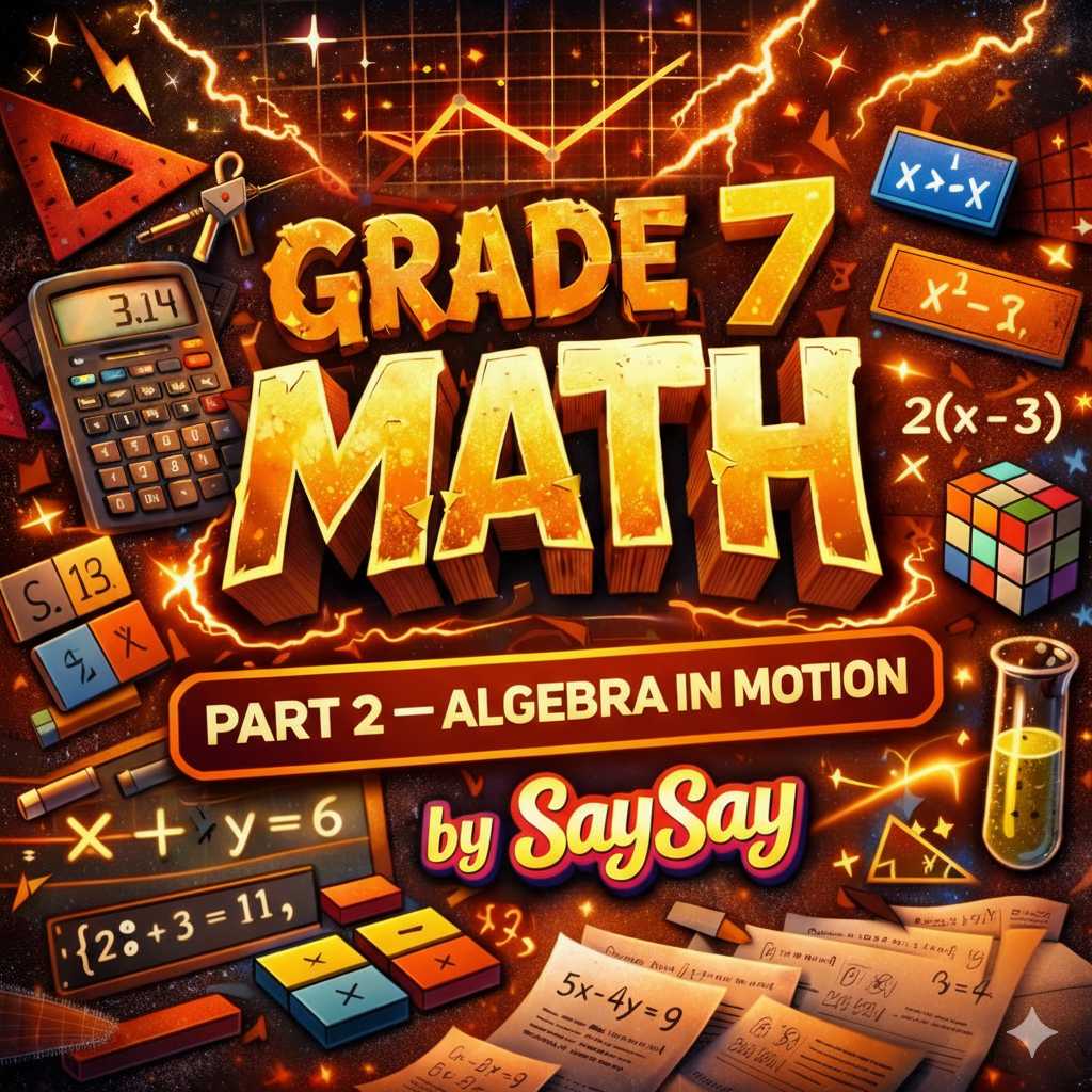 Grade 7 Math Album 2 Cover